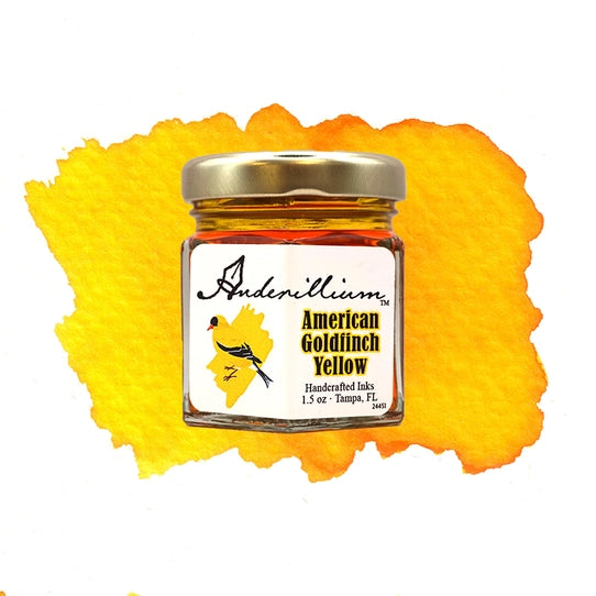 Anderillium Fountain Pen Ink, Goldfinch Yellow