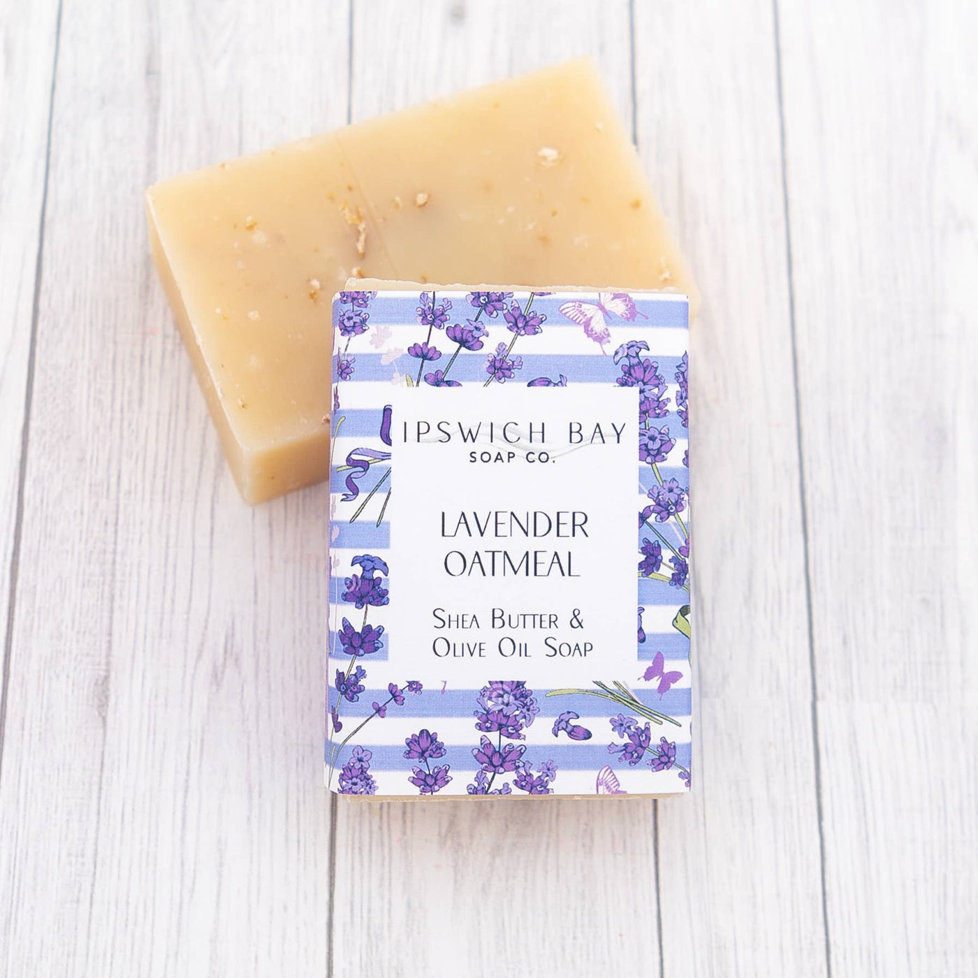 Ipswich Bay Lavender Oatmeal Soap Bar, 4 oz.