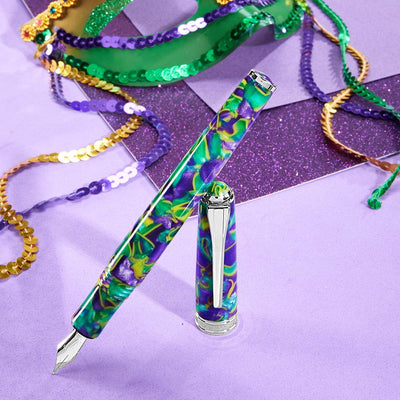 Levenger True Writer Classic Mardi Gras Fountain Pen