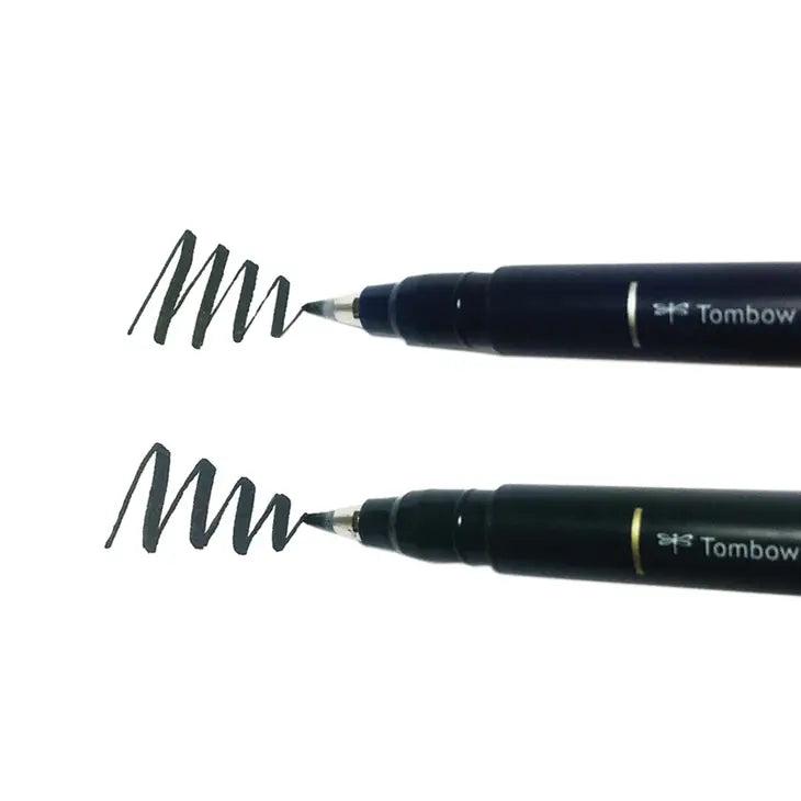 Fudenosuke Calligraphy Brush Pens, 2 Pack