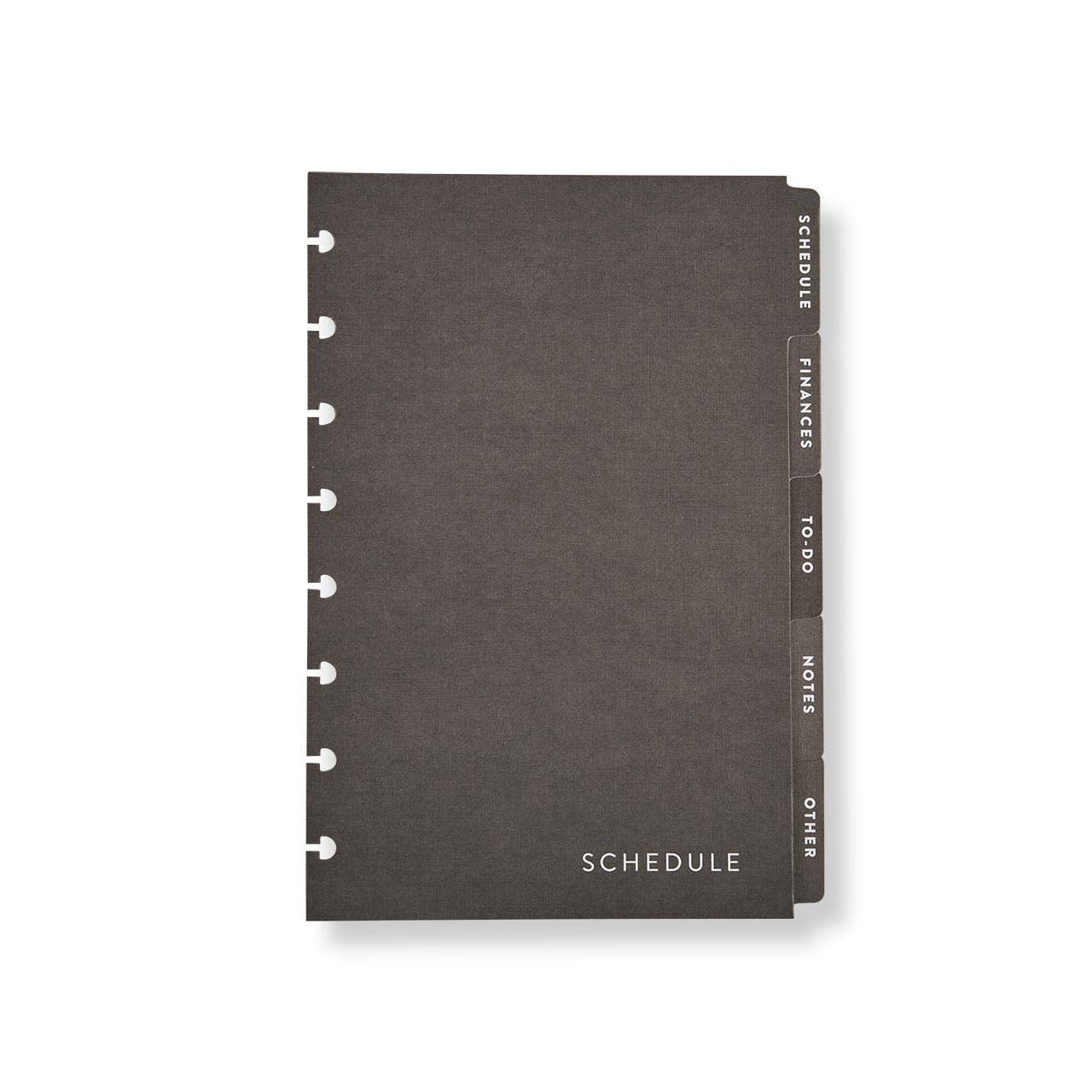 Levenger Circa Life Works Discbound Notebook Dividers, Letter - White