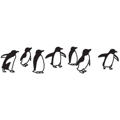 Plus Mini Deco Stamp Roller, Penguins