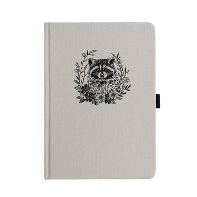 Libreta Archer &amp; Olive Radiant Raccoon, A5 - Cuadrícula de puntos