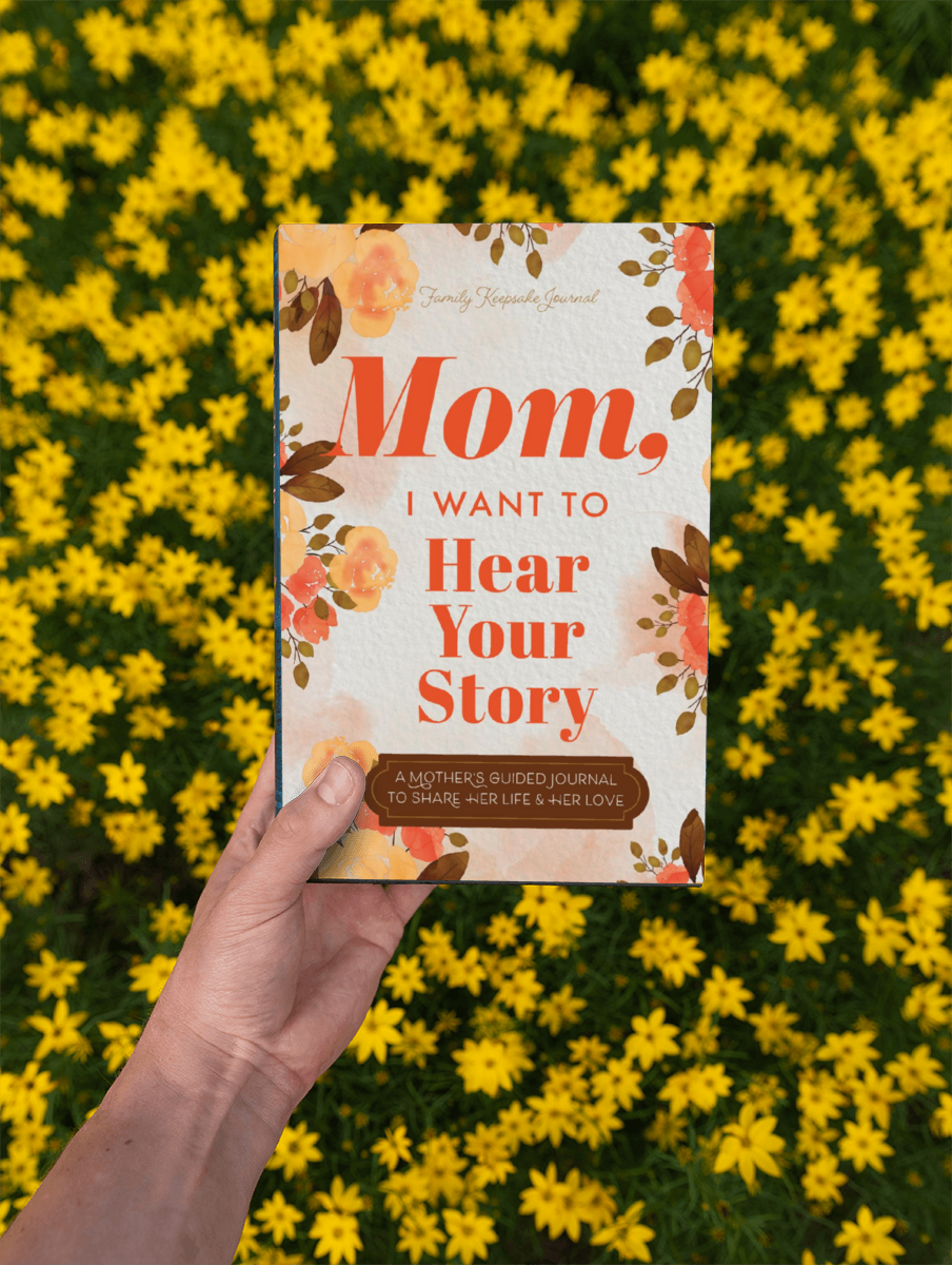 Mom, I Want to Hear Your Story Softcover Journal