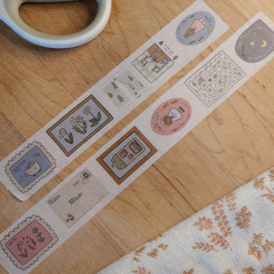 Dana Ate Oatmeal! Bunny and Bear Washi Tape