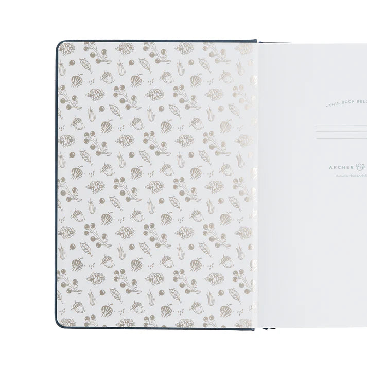 Archer & Olive Forest Impressions Notebook, A5 - Blank