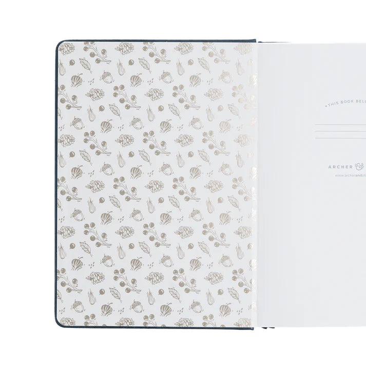 Archer & Olive Forest Impressions Notebook, B5 - Dot Grid