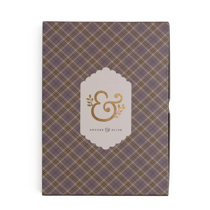 Archer & Olive Forest Impressions Notebook, B5 - Dot Grid