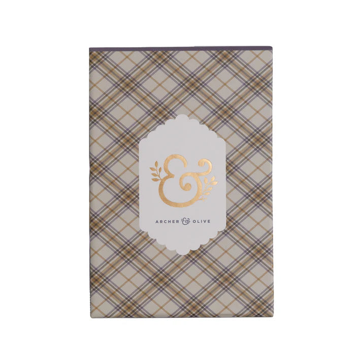 Archer & Olive Chrysanthemum Notebook, Pocket Size - Dot Grid