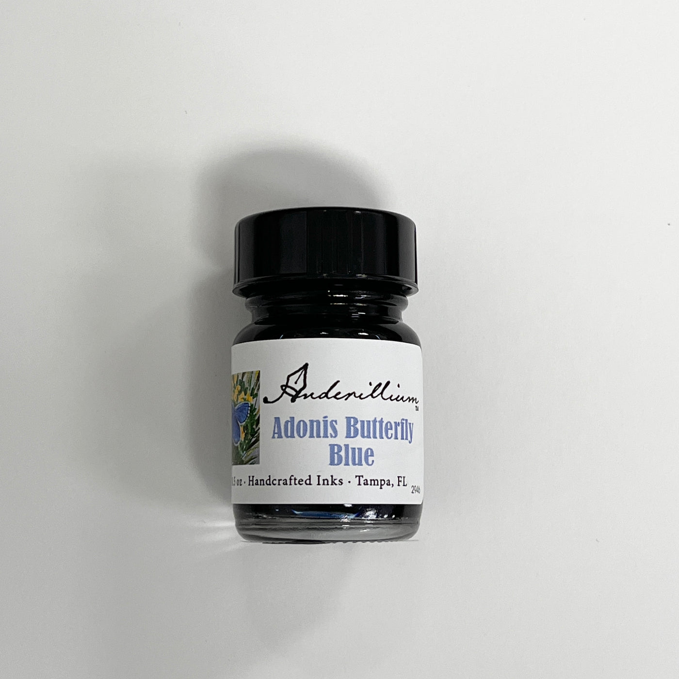 Anderillium Fountain Pen Ink, Adonis Butterfly Blue