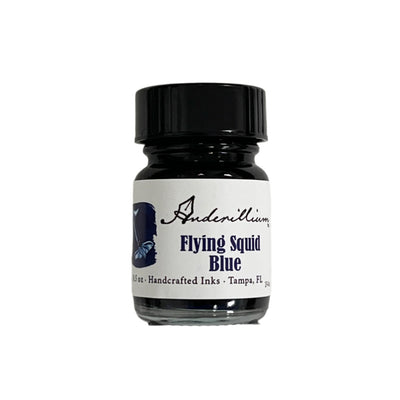 Anderillium Fountain Pen Ink, Flying Squid Blue