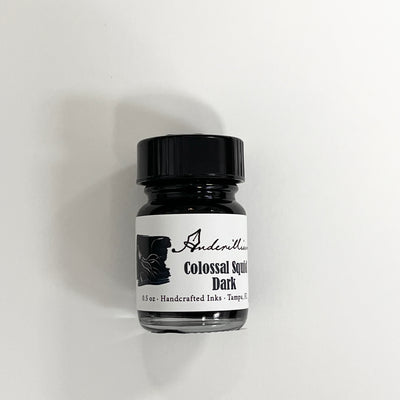Anderillium Fountain Pen Ink, Colossal Squid Dark