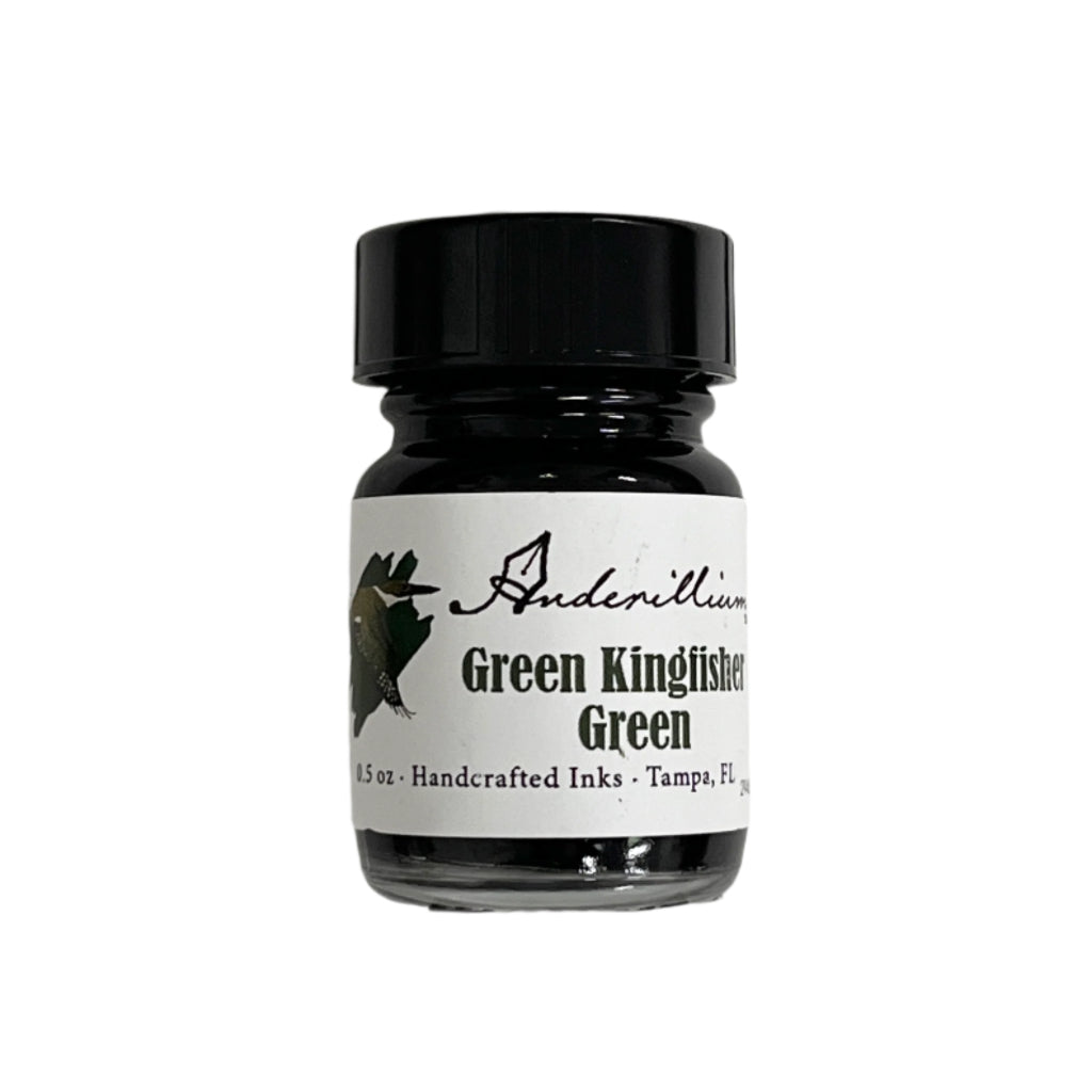 Anderillium Fountain Pen Ink, Kingfisher Green