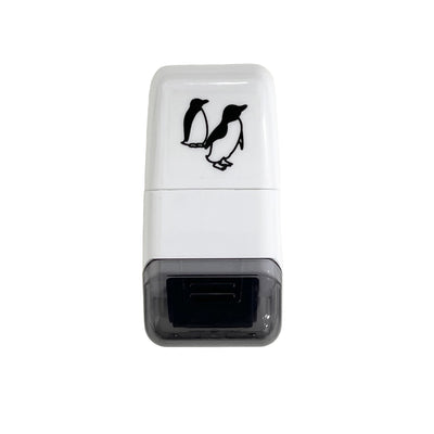 Plus Mini Deco Stamp Roller, Penguins