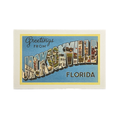 Vintage Image Postcard - Greetings from Jacksonville, Florida