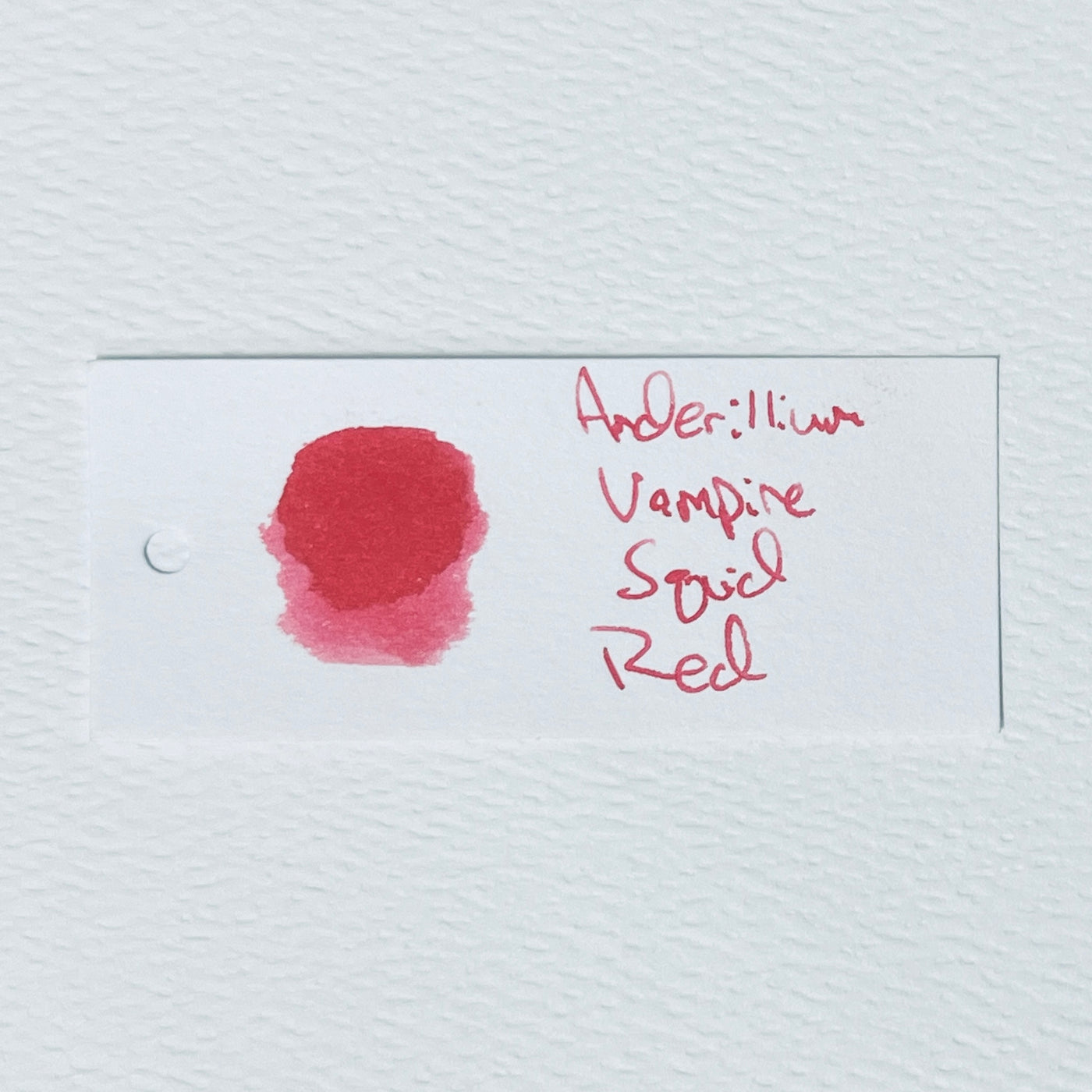 Anderillium Vampire Squid Rouge, encre en bouteille de 1,5 oz