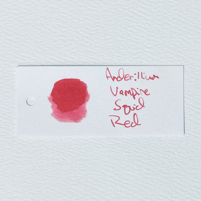 Anderillium Vampire Squid Red, 1.5 oz Bottled Ink