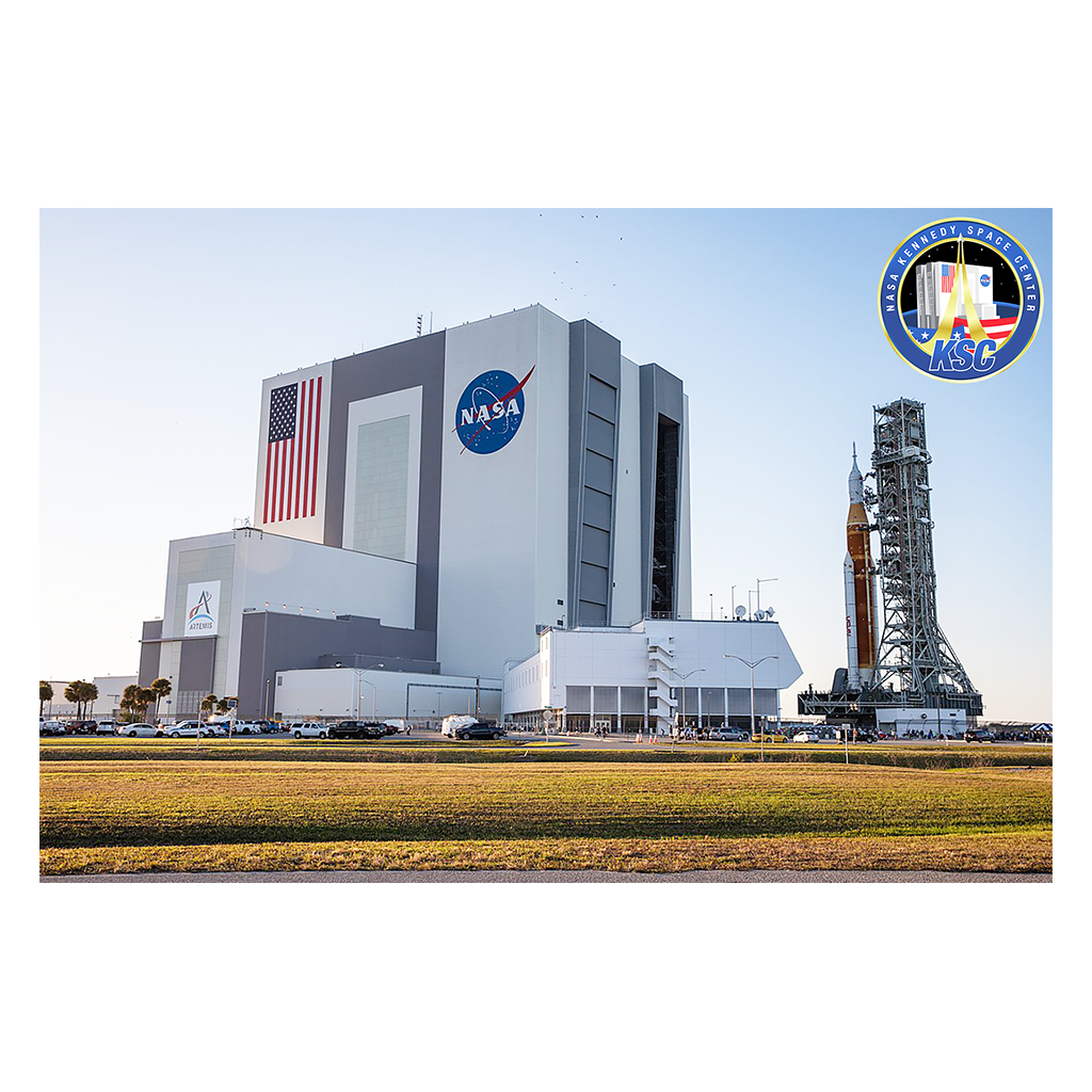 Kennedy Space Center Postcard, 4" x 6"