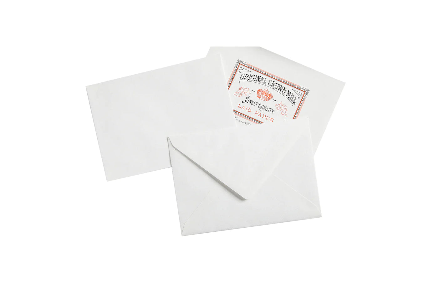 Classic A5 Laid Envelopes, White