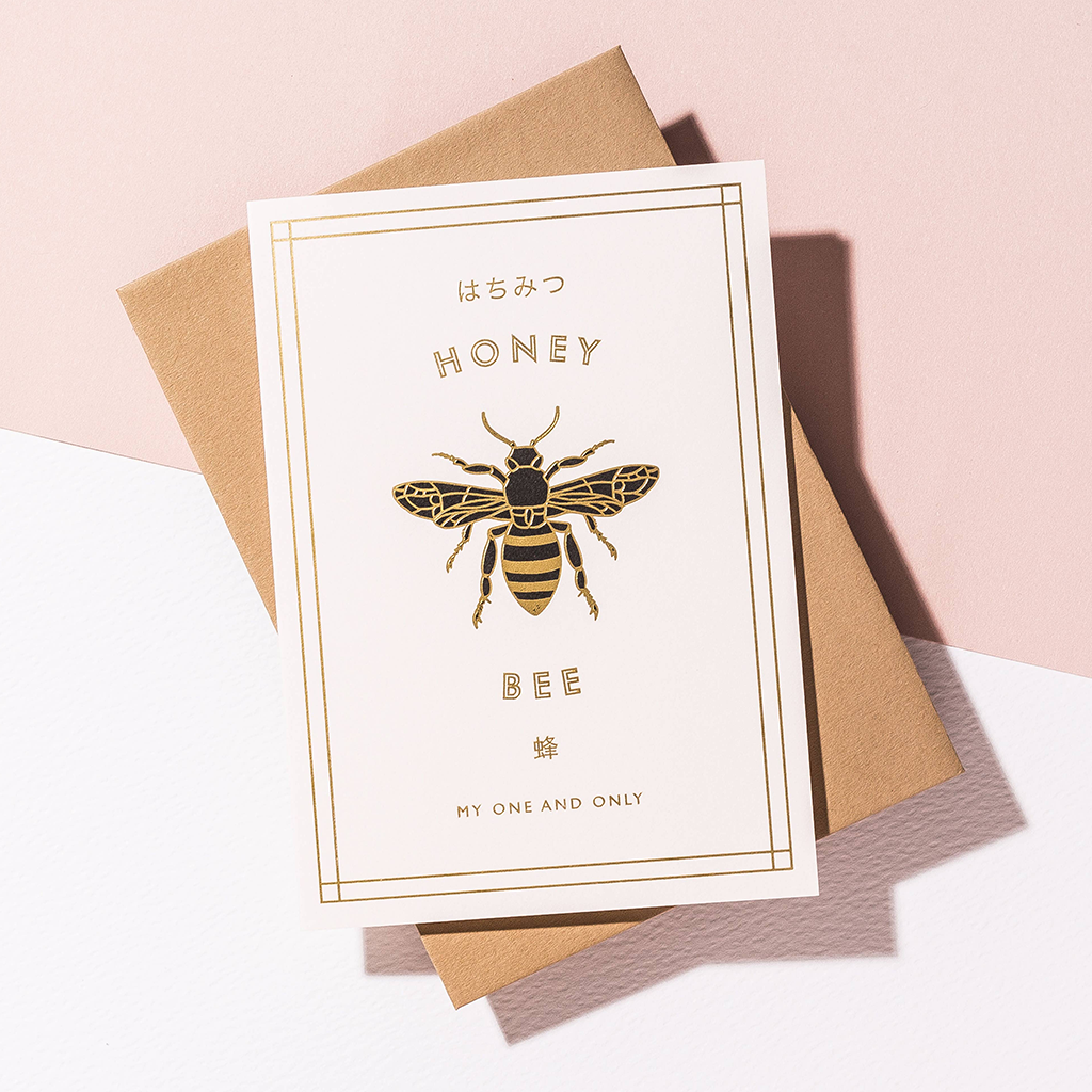 Honey Bee One And Only Greeting Card