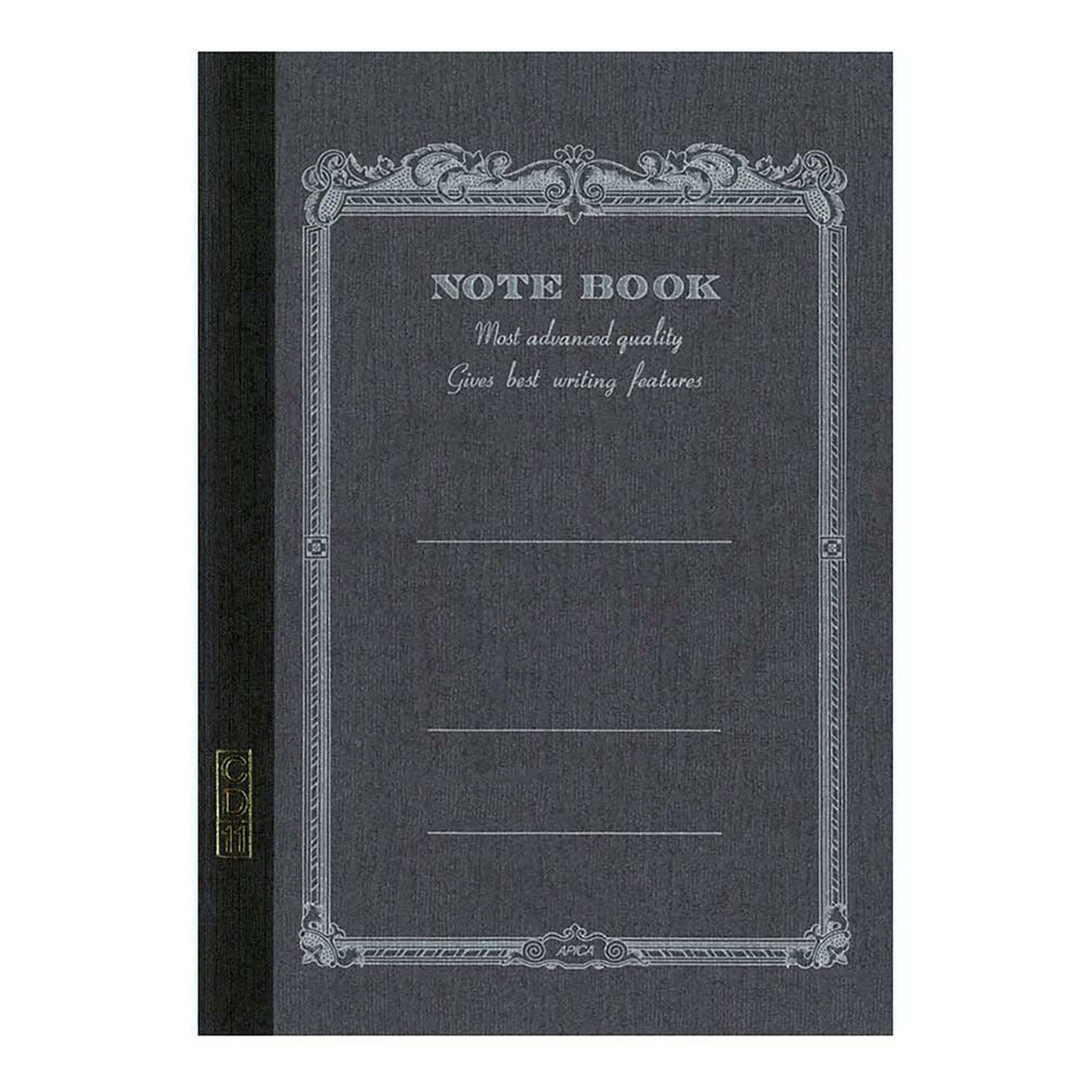 Apica CD-15 Lined Notebook, B5 - Charcoal
