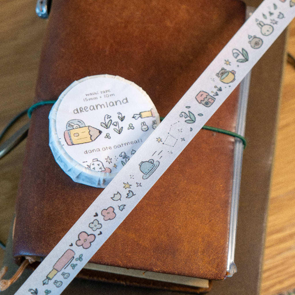 Dana Ate Oatmeal! Dreamland Washi Tape