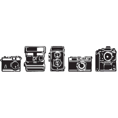 Plus Mini Deco Stamp Roller, Cameras