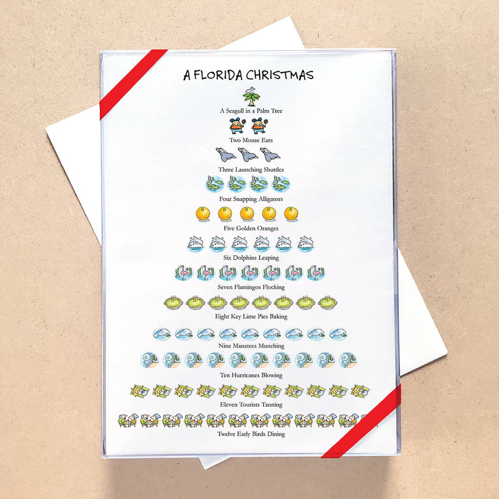 Allport Editions A Florida Christmas Holiday Card, Image 1