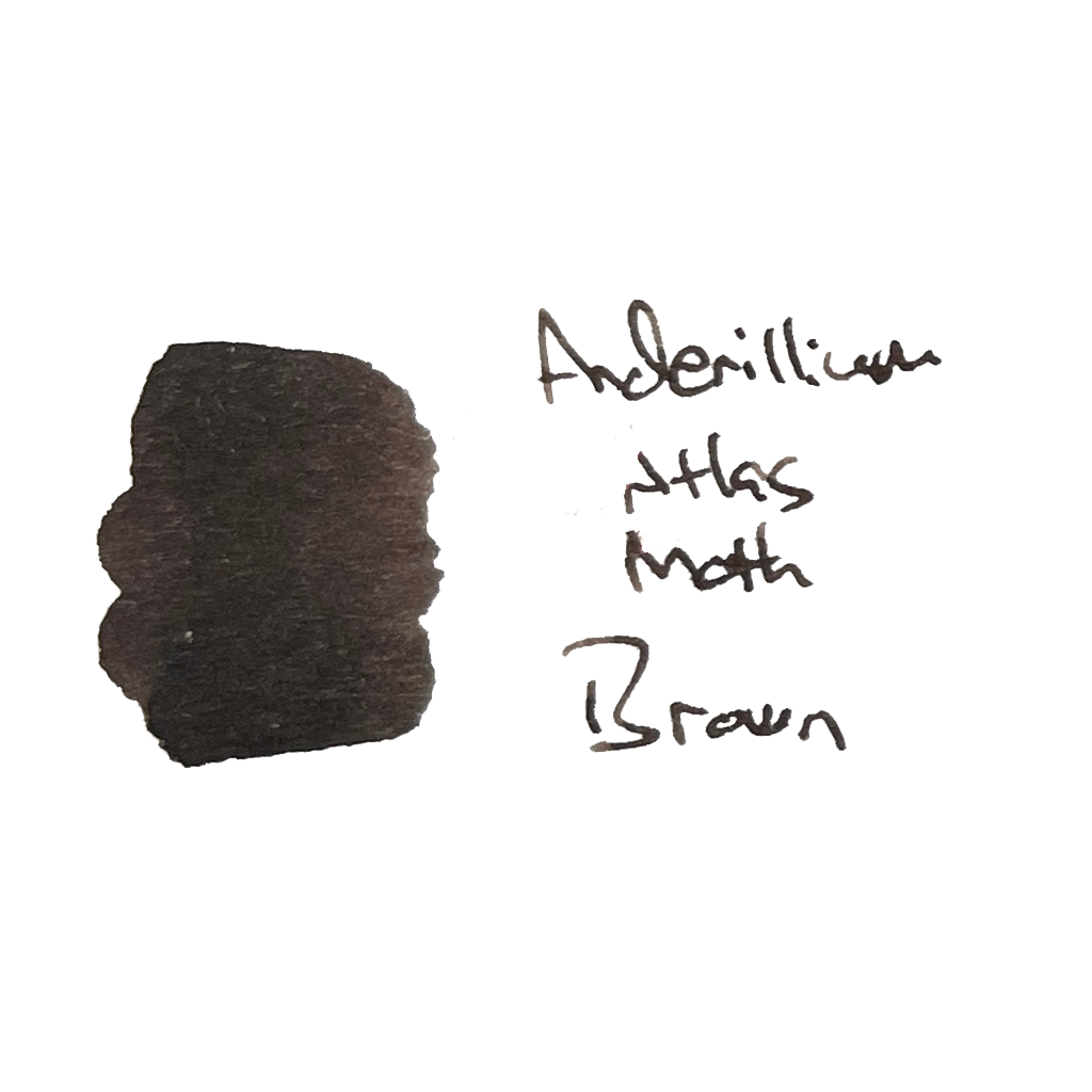Anderillium Atlas Moth Brown Ink, 1.5 oz Bottled Ink