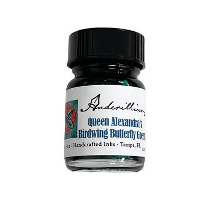 Encre pour stylo plume Anderillium, 42 g – Papillon vert Queen Alexandra