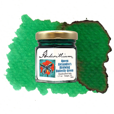 Encre pour stylo plume Anderillium, 42 g – Papillon vert Queen Alexandra