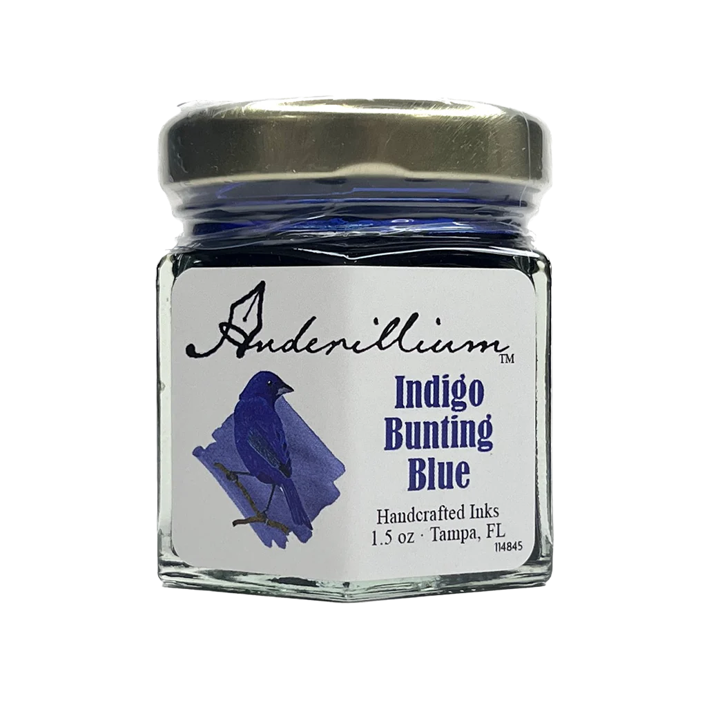 Encre pour stylo plume Anderillium, 42,5 g – Bleu indigo