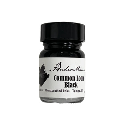 Anderillium Fountain Pen Ink, Common Loon Black