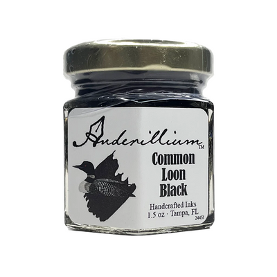 Anderillium Fountain Pen Ink, Common Loon Black