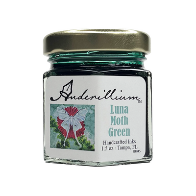 Anderillium Fountain Pen Ink, Luna Moth Green