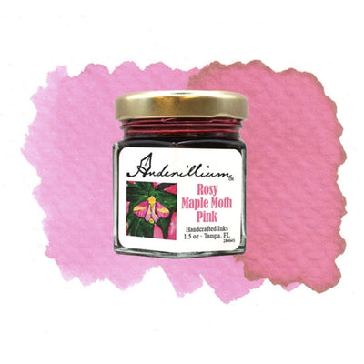 Encre pour stylo plume Anderillium, 42,5 g – Rose papillon érable rosé