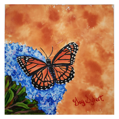 Anderillium Viceroy Butterfly Orange, 1.5 oz Bottled Ink, Image 1