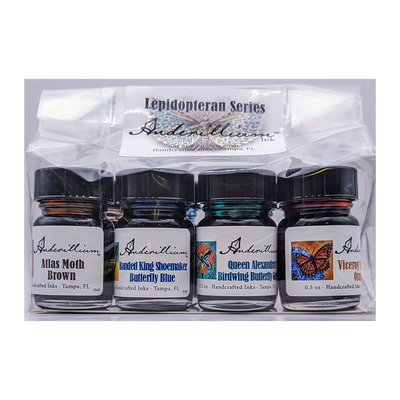 Ensemble d'échantillons d'encre Anderillium 8, série Lépidoptères