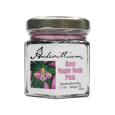 Anderillium Rosy Maple Moth Pink, 1.5 oz Bottled Ink