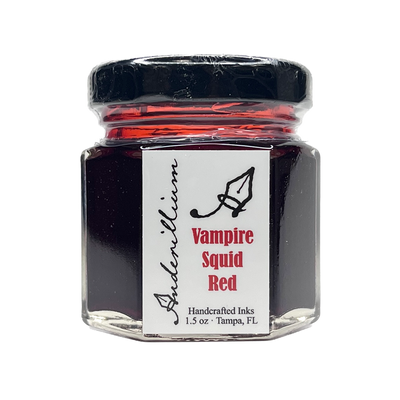 Anderillium Vampire Squid Red, 1.5 oz Bottled Ink