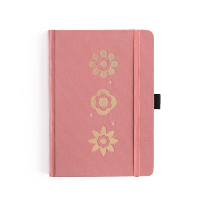 Archer & Olive Flower Trio Notebook with Steffi Lynn, B5 - Dot Grid