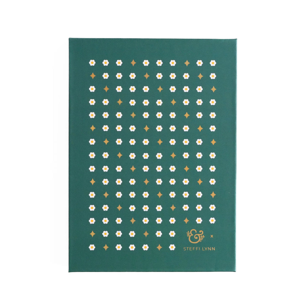 Archer & Olive Flower Trio Notebook with Steffi Lynn, B5 - Dot Grid