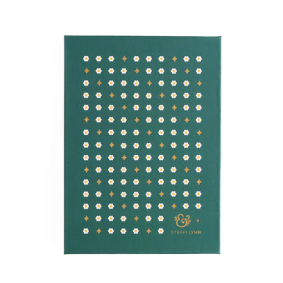 Archer & Olive Flower Trio Notebook wtih Steffi Lynn, B5 - Dot Grid