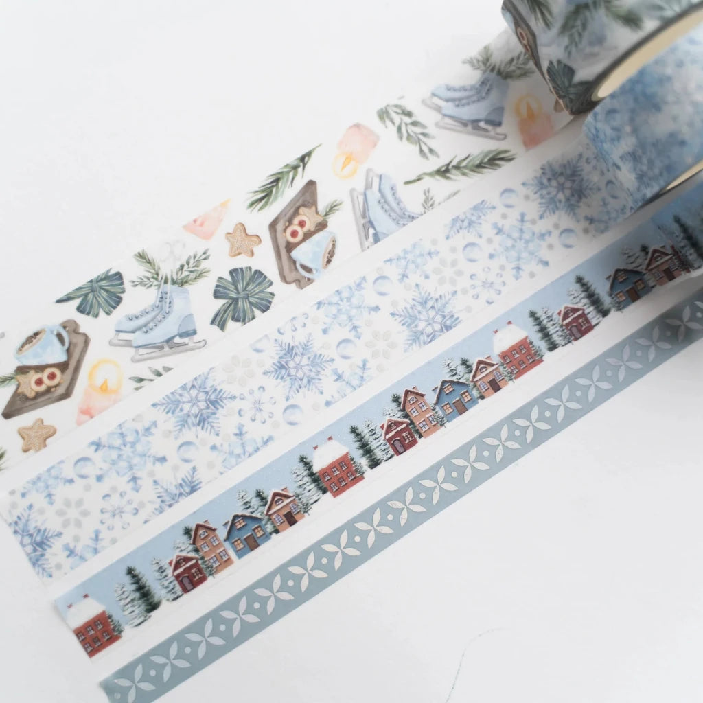 Archer & Olive Snowflake Storybook Washi Tape Set