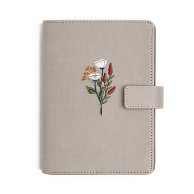 Archer & Olive Spring Embroidered Journal Cover, B5