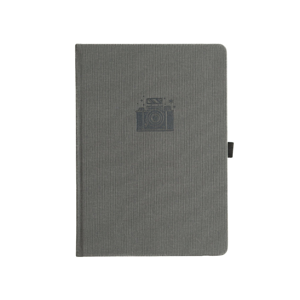 Archer & Olive Vintage Camera Notebook, B5 -Dot Grid