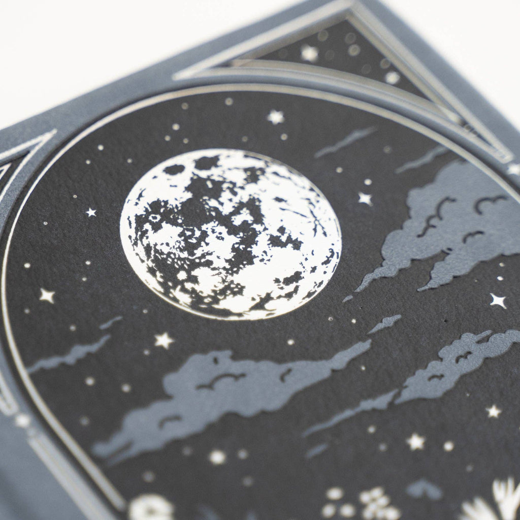 Archer & Olive Moonlit Garden Notebook, TN - Dot Grid