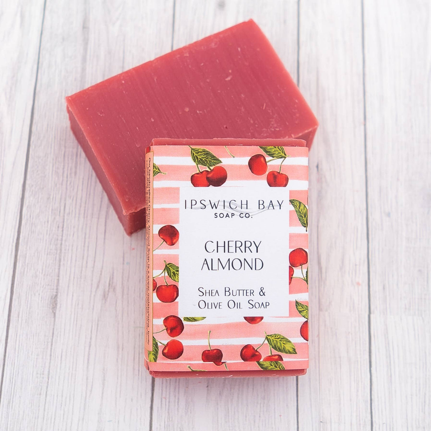 Ipswich Bay Cherry Almond Soap Bar, 4 oz