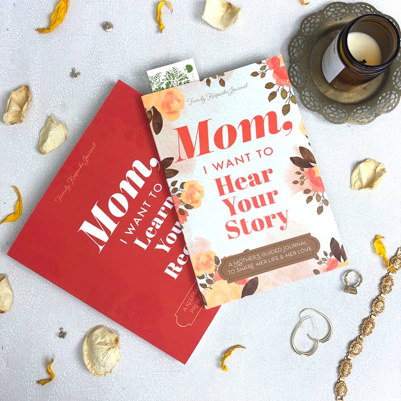 Mom, I Want to Hear Your Story Softcover Journal