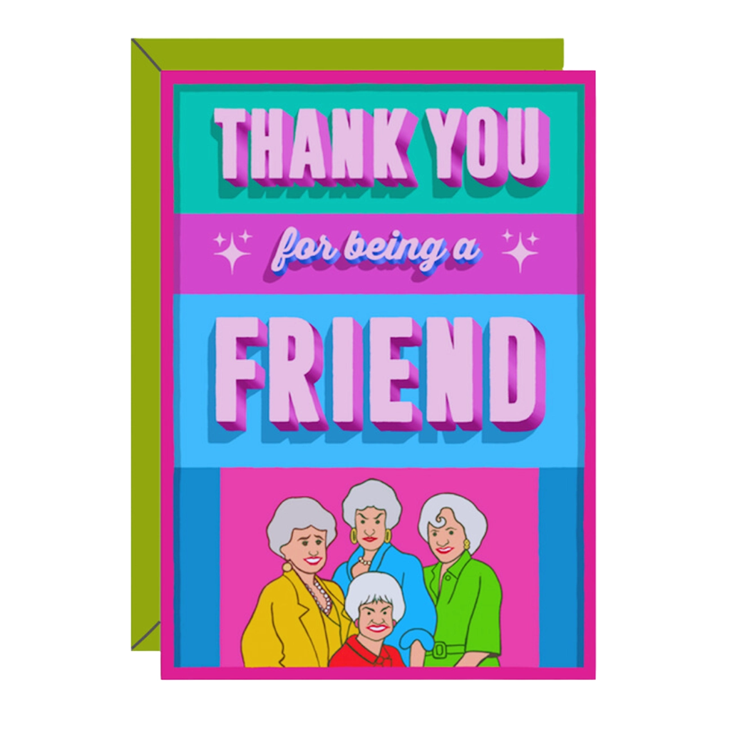 Golden Girls Thank You Card